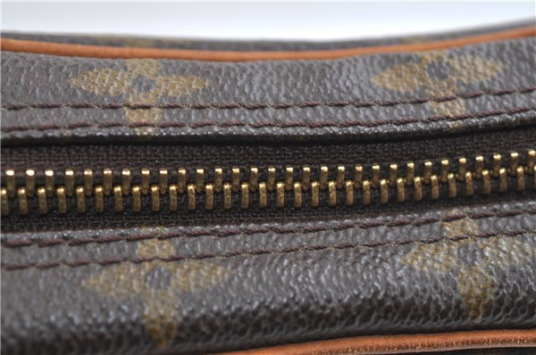 Authentic Louis Vuitton Monogram Danube Shoulder Cross Body Bag M45266 LV 9565E