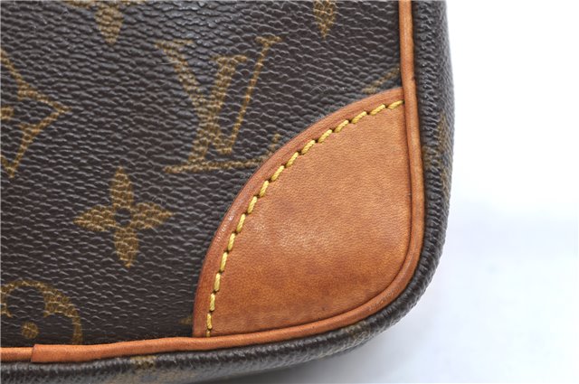Authentic Louis Vuitton Monogram Danube Shoulder Cross Body Bag M45266 LV 9565E