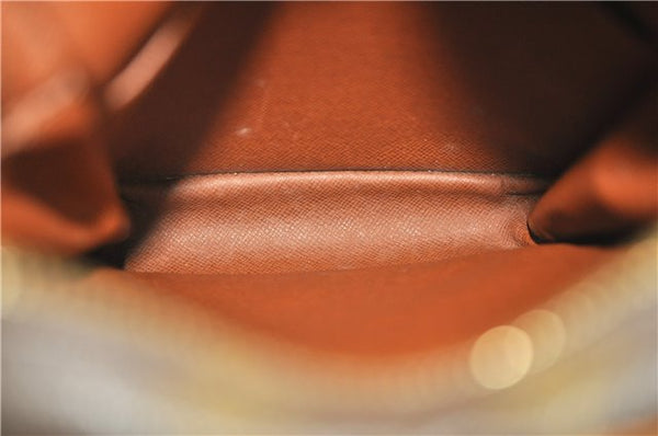 Authentic Louis Vuitton Monogram Danube Shoulder Cross Body Bag M45266 LV 9565E