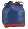 Louis Vuitton Epi Noe Tricolor Blue x Red x Green M44082 Drawstring Bag 9566E