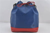 Louis Vuitton Epi Noe Tricolor Blue x Red x Green M44082 Drawstring Bag 9566E