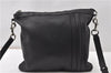 Authentic GUCCI Vintage Shoulder Cross Body Bag Leather 233329 Black 9566F