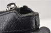 Authentic GUCCI Vintage Shoulder Cross Body Bag Leather 233329 Black 9566F
