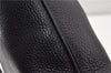Authentic GUCCI Vintage Shoulder Cross Body Bag Leather 233329 Black 9566F