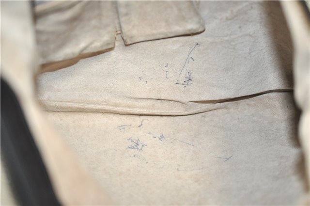 Authentic GUCCI Vintage Shoulder Cross Body Bag Leather 233329 Black 9566F