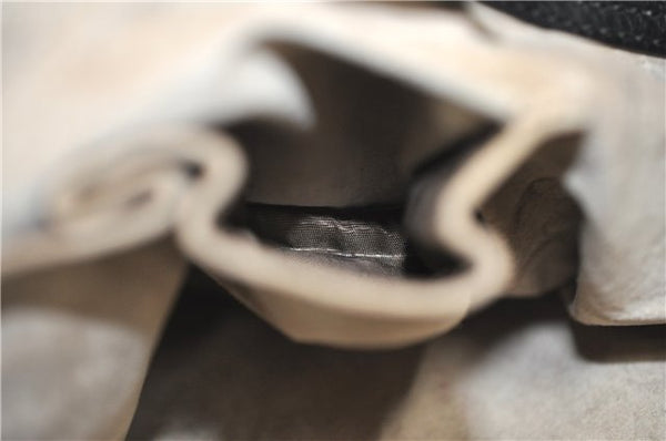 Authentic GUCCI Vintage Shoulder Cross Body Bag Leather 233329 Black 9566F