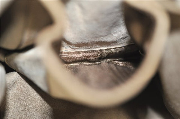 Authentic GUCCI Vintage Shoulder Cross Body Bag Leather 233329 Black 9566F