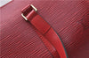 Authentic Louis Vuitton Epi Soufflot Hand Bag Red M52227 LV 9568C