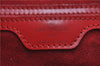 Authentic Louis Vuitton Epi Soufflot Hand Bag Red M52227 LV 9568C