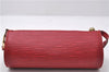 Authentic Louis Vuitton Epi Soufflot Hand Bag Red M52227 LV 9568C