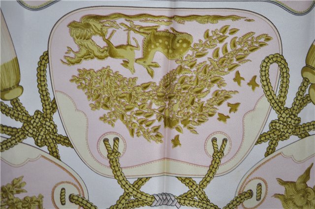 Authentic HERMES Petit Carre 40 Scarf Handkerchief 