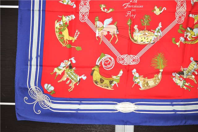 Authentic HERMES Carre 90 Scarf 