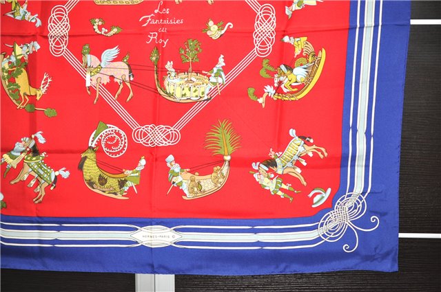 Authentic HERMES Carre 90 Scarf 