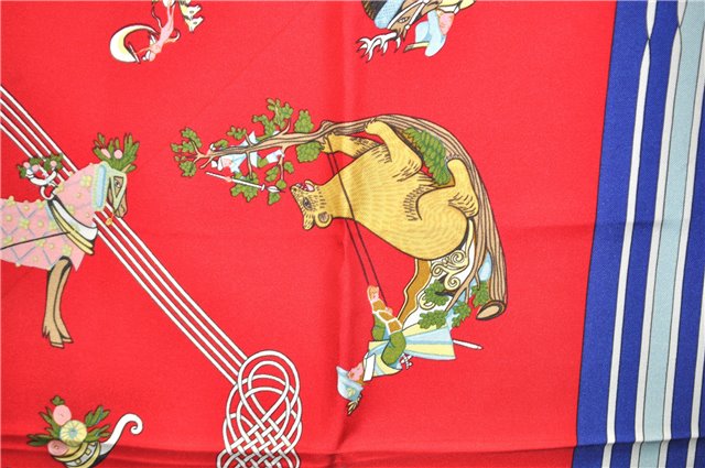 Authentic HERMES Carre 90 Scarf 