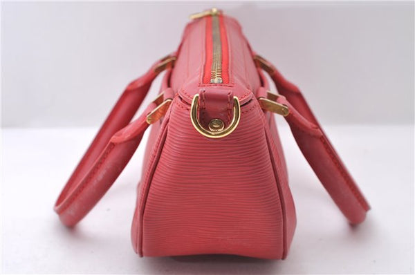 Auth Louis Vuitton Epi Dhanura PM 2Way Shoulder Hand Bag Red M5891E LV 9570C