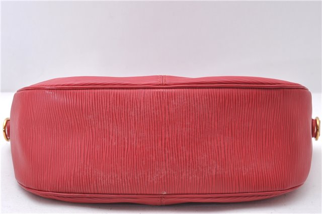 Auth Louis Vuitton Epi Dhanura PM 2Way Shoulder Hand Bag Red M5891E LV 9570C