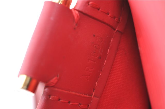 Auth Louis Vuitton Epi Dhanura PM 2Way Shoulder Hand Bag Red M5891E LV 9570C
