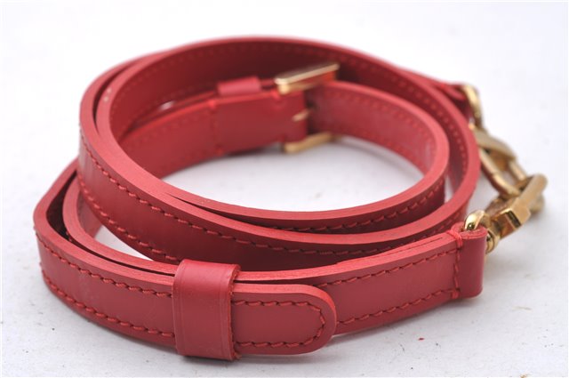 Auth Louis Vuitton Epi Dhanura PM 2Way Shoulder Hand Bag Red M5891E LV 9570C