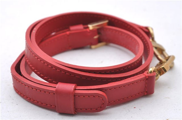 Auth Louis Vuitton Epi Dhanura PM 2Way Shoulder Hand Bag Red M5891E LV 9570C