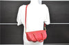 Auth Louis Vuitton Epi Dhanura PM 2Way Shoulder Hand Bag Red M5891E LV 9570C