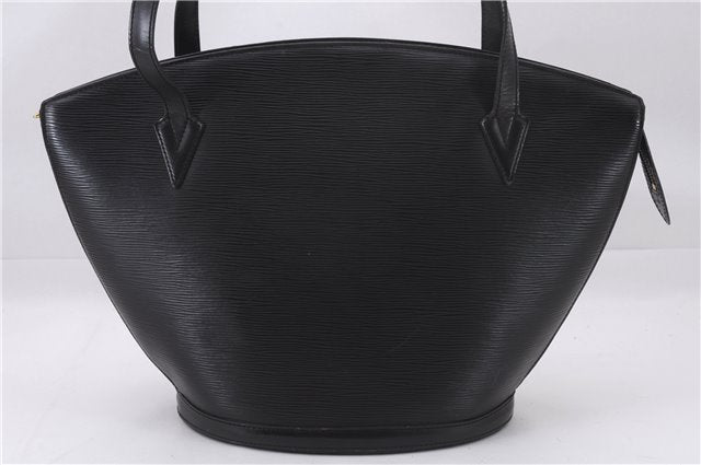 Auth Louis Vuitton Epi Saint Jacques Shopping Shoulder Bag Black M52262 LV 9573E