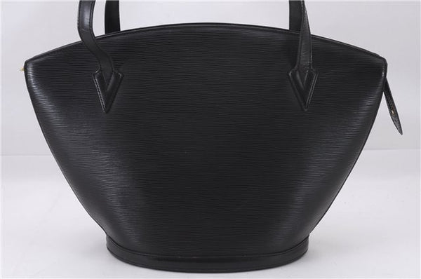 Auth Louis Vuitton Epi Saint Jacques Shopping Shoulder Bag Black M52262 LV 9573E