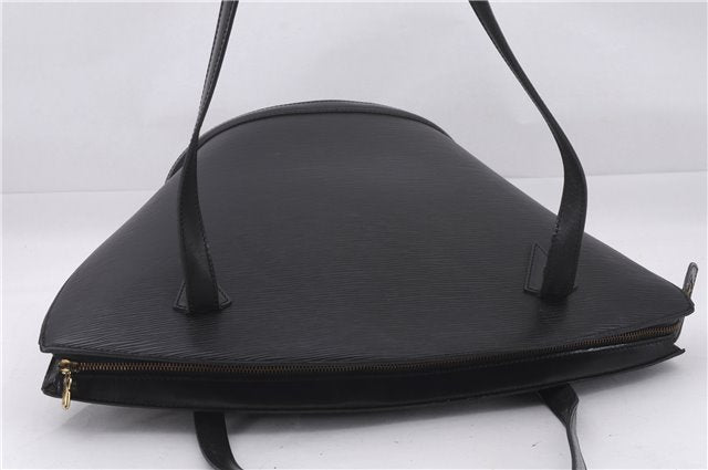 Auth Louis Vuitton Epi Saint Jacques Shopping Shoulder Bag Black M52262 LV 9573E