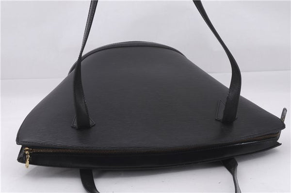Auth Louis Vuitton Epi Saint Jacques Shopping Shoulder Bag Black M52262 LV 9573E