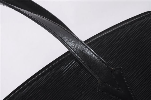 Auth Louis Vuitton Epi Saint Jacques Shopping Shoulder Bag Black M52262 LV 9573E