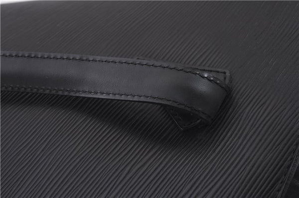 Auth Louis Vuitton Epi Saint Jacques Shopping Shoulder Bag Black M52262 LV 9573E