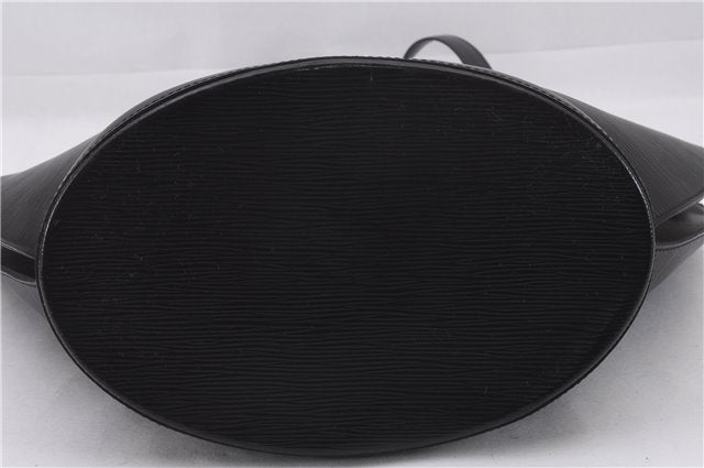 Auth Louis Vuitton Epi Saint Jacques Shopping Shoulder Bag Black M52262 LV 9573E