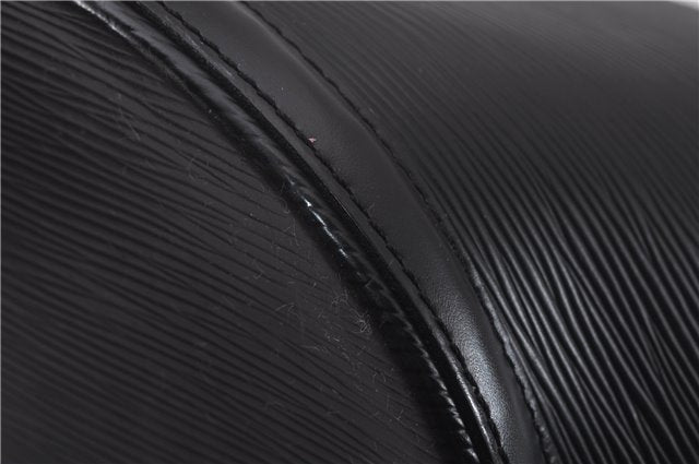 Auth Louis Vuitton Epi Saint Jacques Shopping Shoulder Bag Black M52262 LV 9573E