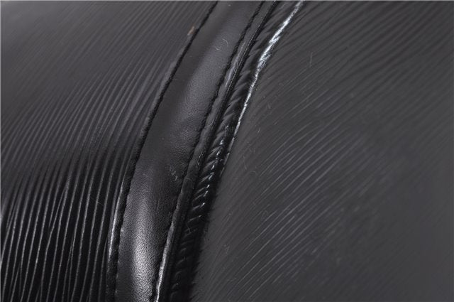 Auth Louis Vuitton Epi Saint Jacques Shopping Shoulder Bag Black M52262 LV 9573E