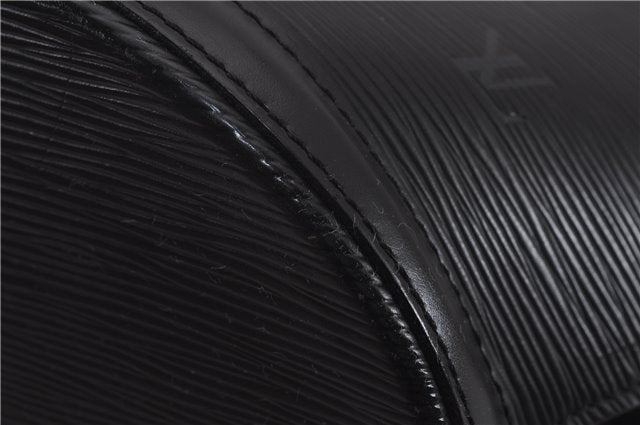 Auth Louis Vuitton Epi Saint Jacques Shopping Shoulder Bag Black M52262 LV 9573E