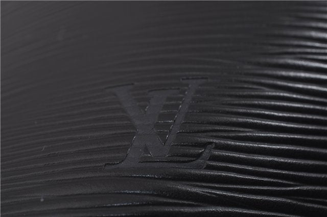 Auth Louis Vuitton Epi Saint Jacques Shopping Shoulder Bag Black M52262 LV 9573E