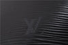 Auth Louis Vuitton Epi Saint Jacques Shopping Shoulder Bag Black M52262 LV 9573E