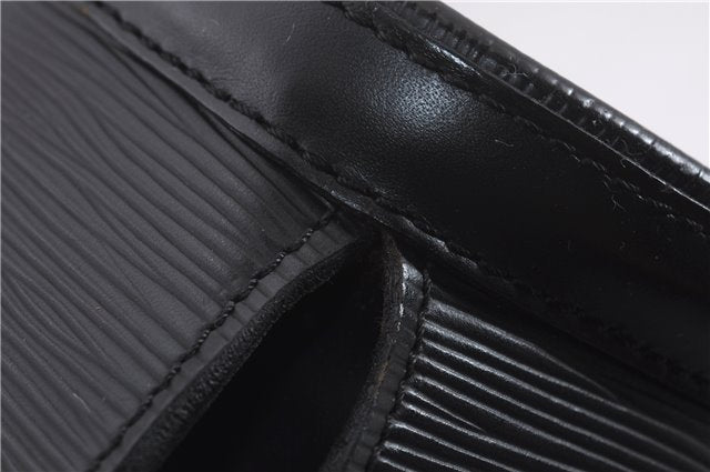 Auth Louis Vuitton Epi Saint Jacques Shopping Shoulder Bag Black M52262 LV 9573E