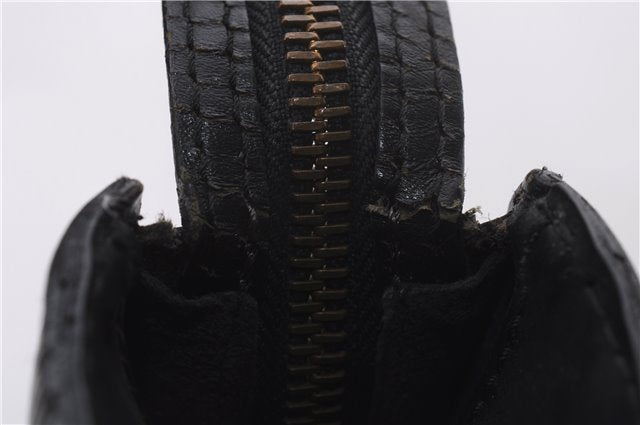 Auth Louis Vuitton Epi Saint Jacques Shopping Shoulder Bag Black M52262 LV 9573E