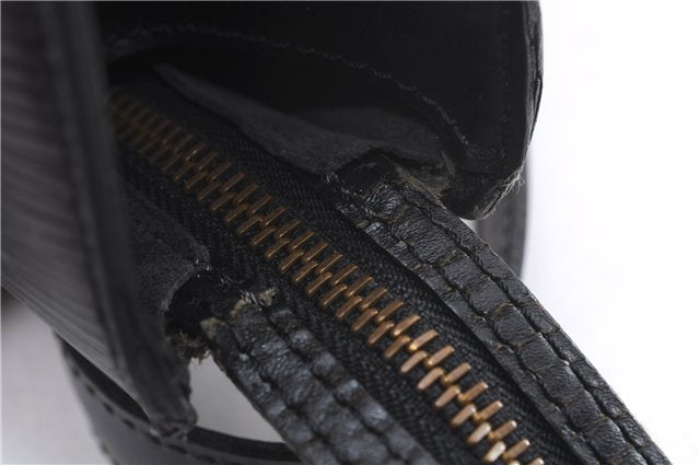 Auth Louis Vuitton Epi Saint Jacques Shopping Shoulder Bag Black M52262 LV 9573E