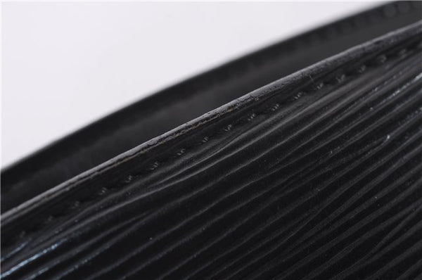 Auth Louis Vuitton Epi Saint Jacques Shopping Shoulder Bag Black M52262 LV 9573E