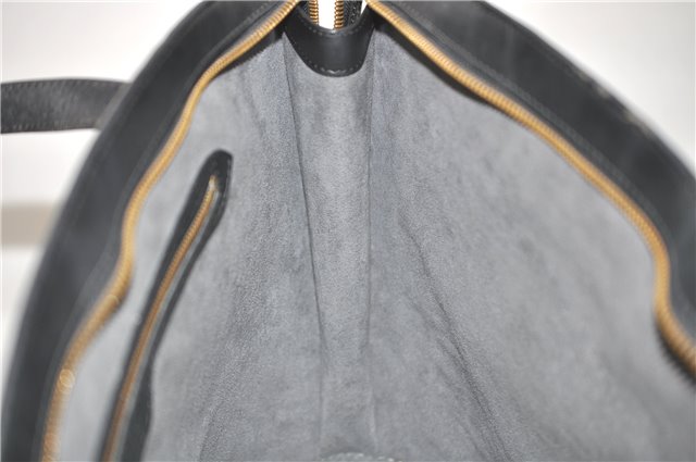 Auth Louis Vuitton Epi Saint Jacques Shopping Shoulder Bag Black M52262 LV 9573E