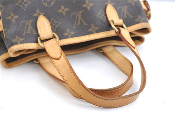 Authentic Louis Vuitton Monogram Batignolles Hand Tote Bag M51156 LV 9574E