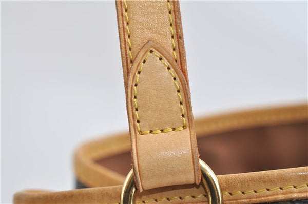 Authentic Louis Vuitton Monogram Batignolles Hand Tote Bag M51156 LV 9574E