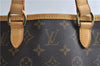 Authentic Louis Vuitton Monogram Batignolles Hand Tote Bag M51156 LV 9574E
