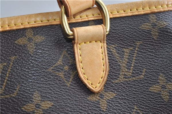 Authentic Louis Vuitton Monogram Batignolles Hand Tote Bag M51156 LV 9574E