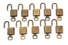 Authentic Louis Vuitton Padlock & Keys 10Set LV 9577F