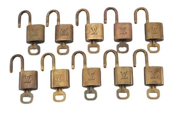 Louis Vuitton Padlock and One Key 227 Lock Brass 