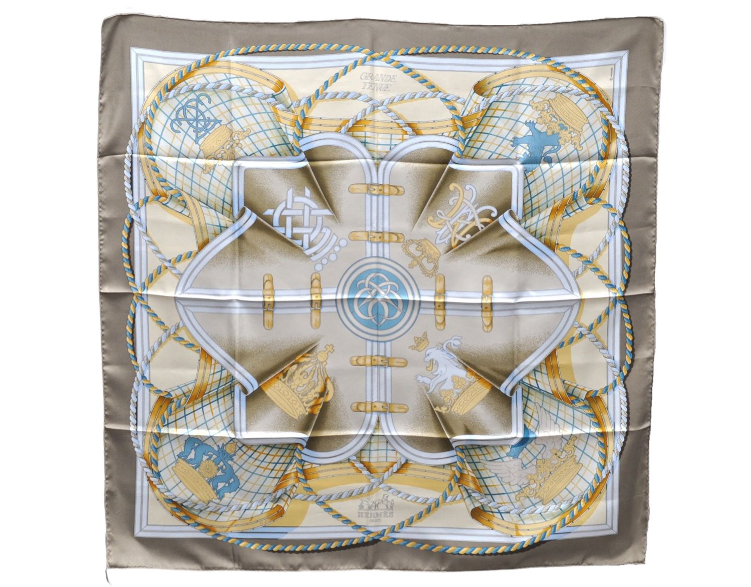 Authentic HERMES Carre 90 Scarf 