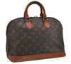 Authentic Louis Vuitton Monogram Alma Hand Bag Purse M51130 LV 9578F