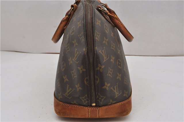 Authentic Louis Vuitton Monogram Alma Hand Bag Purse M51130 LV 9578F